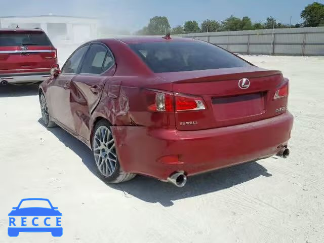 2011 LEXUS IS350 JTHBE5C20B5028261 image 2