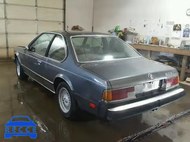 1985 BMW 635 WBAEC840XF0610919 image 2
