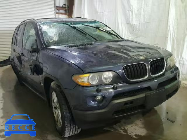 2006 BMW X5 5UXFA13586LY35628 зображення 0