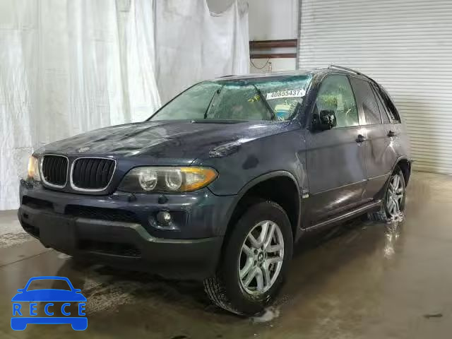 2006 BMW X5 5UXFA13586LY35628 зображення 1