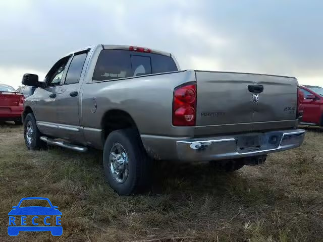 2007 DODGE RAM 2500 3D7KR28A67G781125 image 2