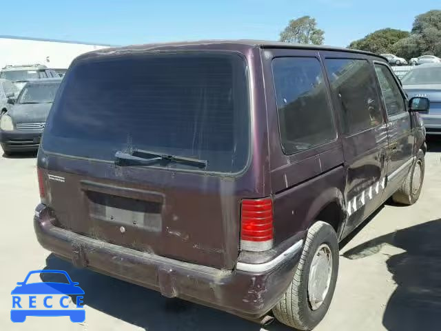 1993 PLYMOUTH VOYAGER 2P4GH2535PR122337 image 3