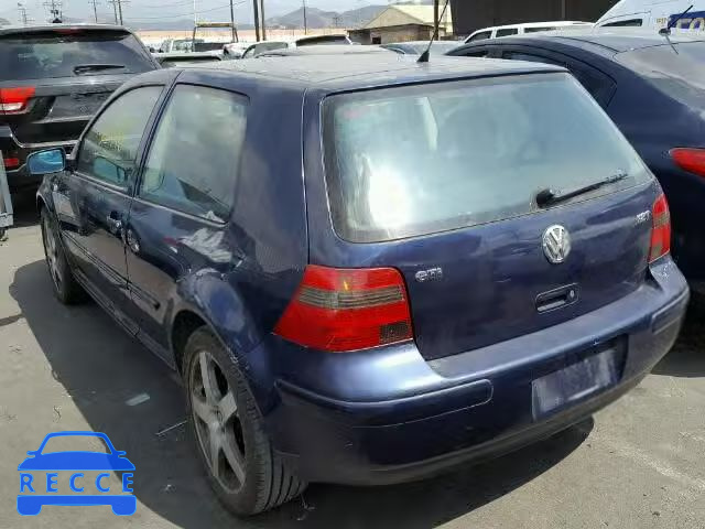 2001 VOLKSWAGEN GTI 9BWDE61J624032725 image 2