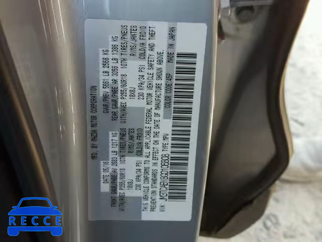 2016 MAZDA CX-9 TOURI JM3TCABY8G0106808 image 9