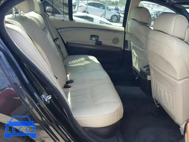 2008 BMW 750 WBAHN83508DT79013 зображення 5