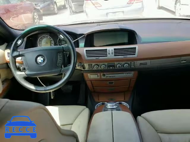 2008 BMW 750 WBAHN83508DT79013 image 8