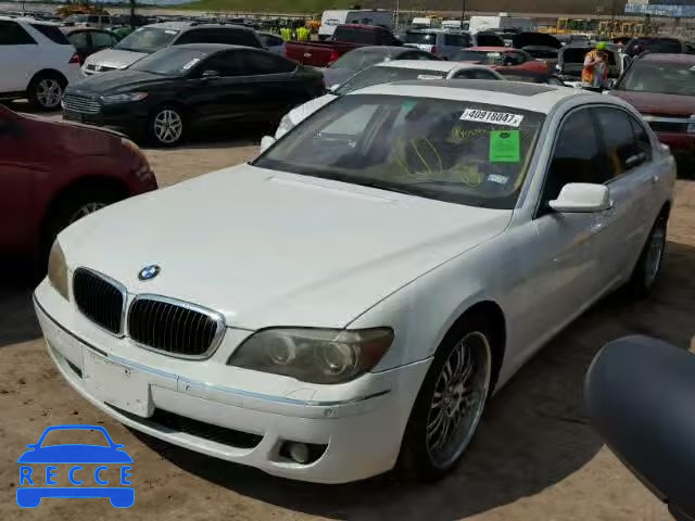 2007 BMW 750 WBAHN83567DT65454 зображення 1