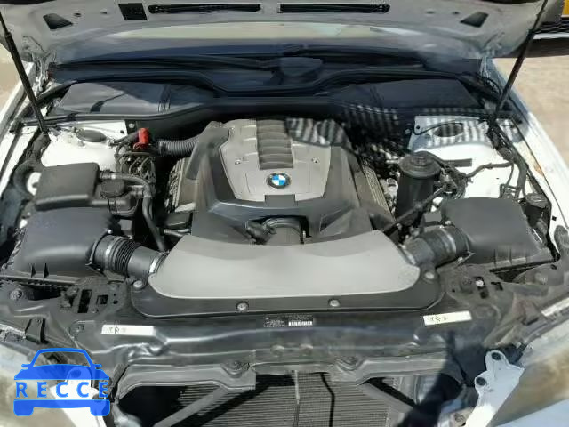 2007 BMW 750 WBAHN83567DT65454 image 6