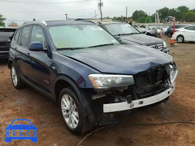 2016 BMW X3 5UXWX9C53G0D78763 image 0