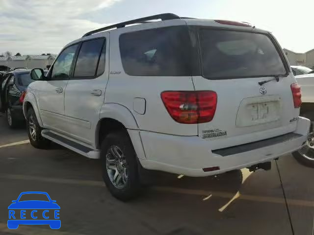 2004 TOYOTA SEQUOIA 5TDZT38A94S236517 зображення 2