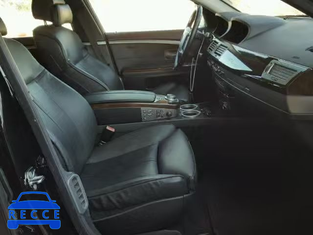 2007 BMW 750 WBAHN83597DT76710 image 4