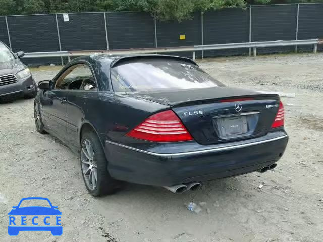 2003 MERCEDES-BENZ CL WDBPJ74J83A038709 зображення 2