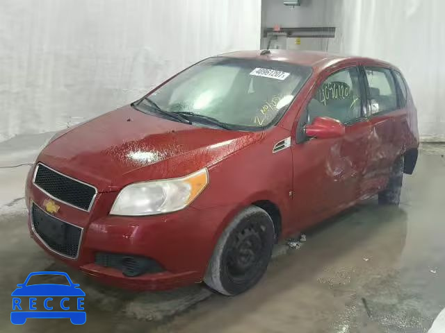 2009 CHEVROLET AVEO KL1TD66E19B300615 image 1