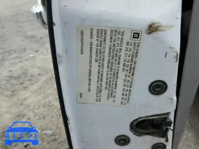2000 CHEVROLET GMT-400 1GBHC33JXYF414285 image 9