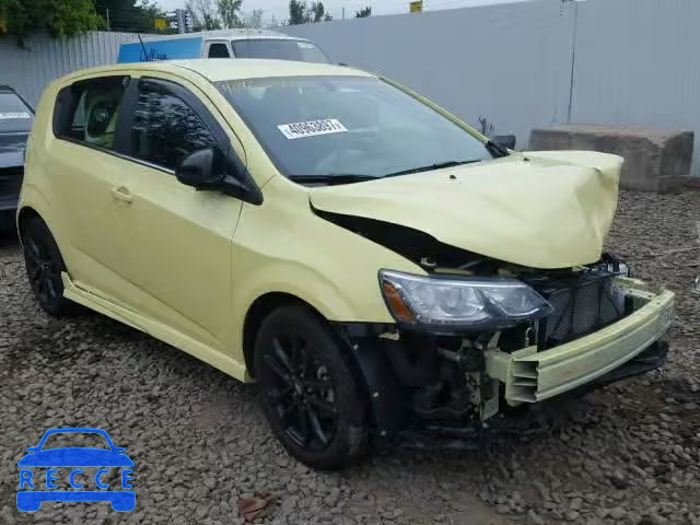 2017 CHEVROLET SONIC 1G1JD6SG2H4120286 зображення 0