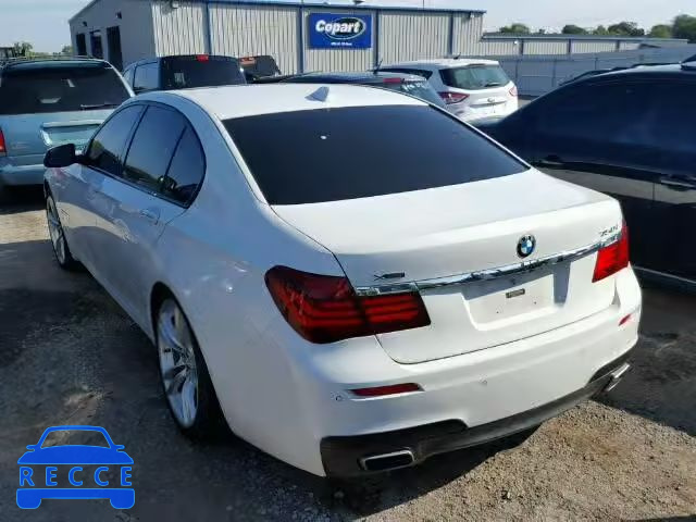 2014 BMW 750 WBAYB6C54ED224635 зображення 2