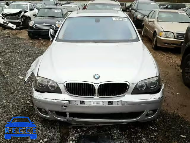 2007 BMW 750 WBAHN83577DT72400 image 8