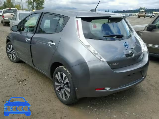 2015 NISSAN LEAF 1N4AZ0CP7FC302837 Bild 2