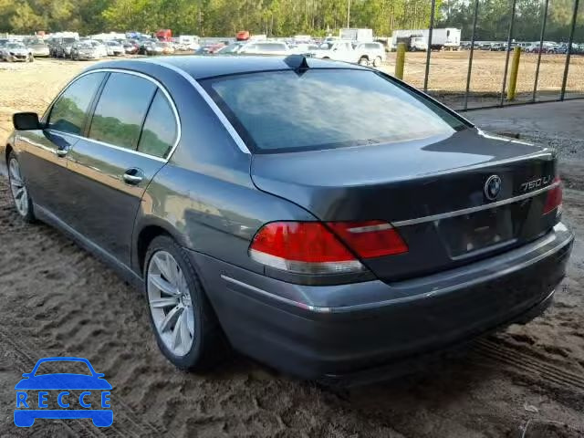 2008 BMW 750 WBAHN83578DT82636 image 2