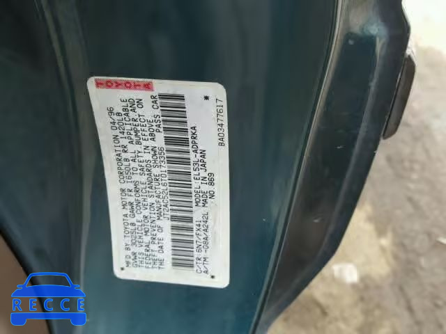 1996 TOYOTA TERCEL JT2AC52L6T0173356 image 9