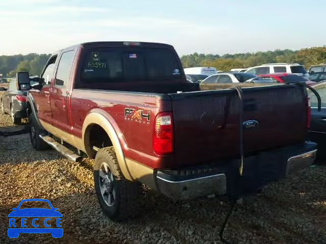 2011 FORD F350 1FT8W3BT1BEA35971 image 2