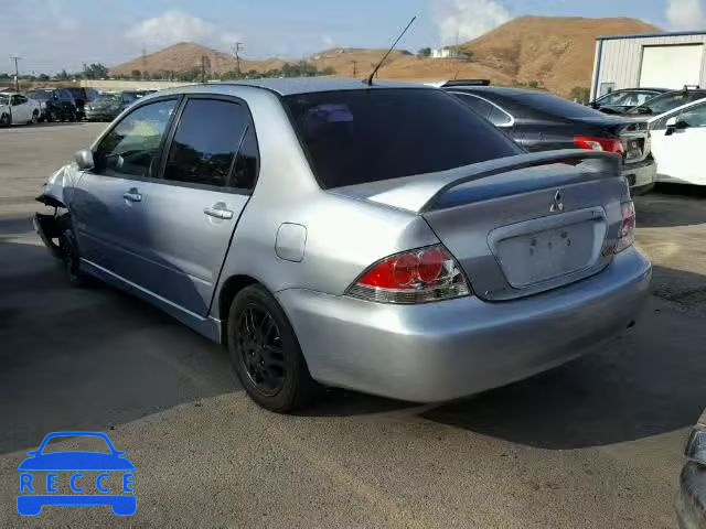 2005 MITSUBISHI LANCER JA3AJ86EX5U031127 image 2