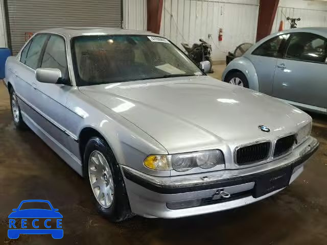 2001 BMW 740 WBAGG834X1DN87399 image 0