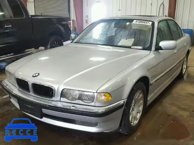 2001 BMW 740 WBAGG834X1DN87399 image 1