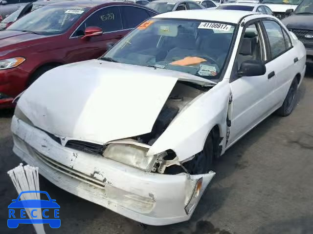 2001 MITSUBISHI MIRAGE JA3AY26C31U048224 image 1