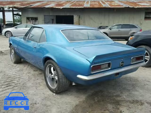 1967 CHEVROLET CAMARO 123377N247518 зображення 2