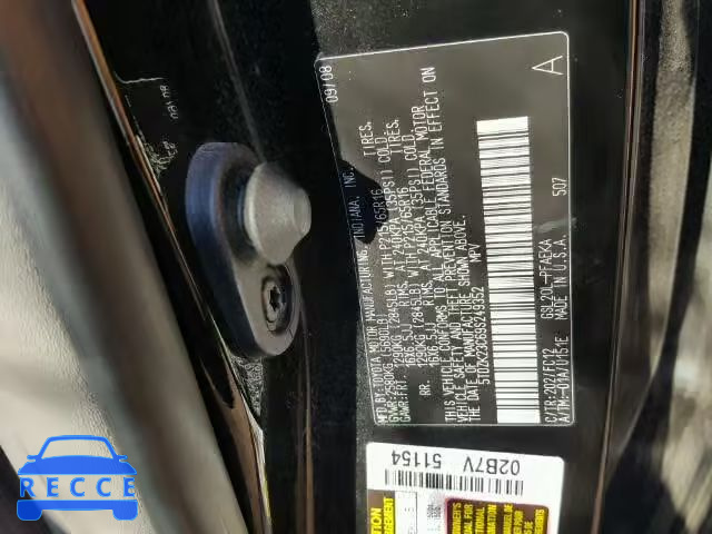 2009 TOYOTA SIENNA 5TDZK23C69S249352 image 9