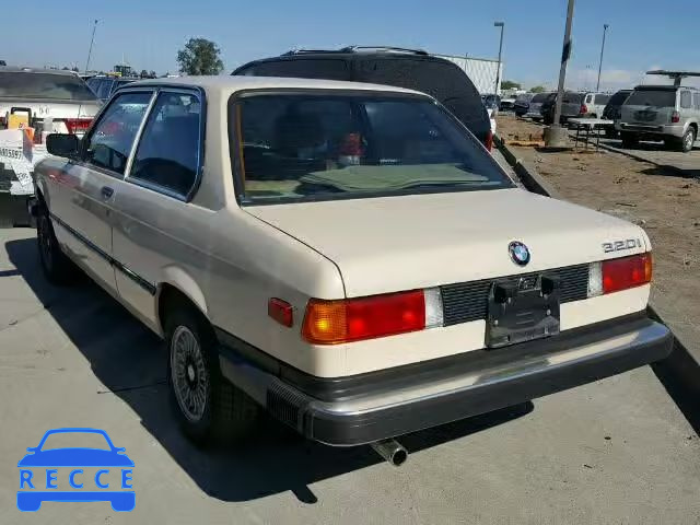 1983 BMW 320 WBAAG3309D8385236 зображення 2