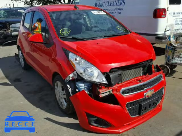 2014 CHEVROLET SPARK KL8CD6S96EC536725 зображення 0