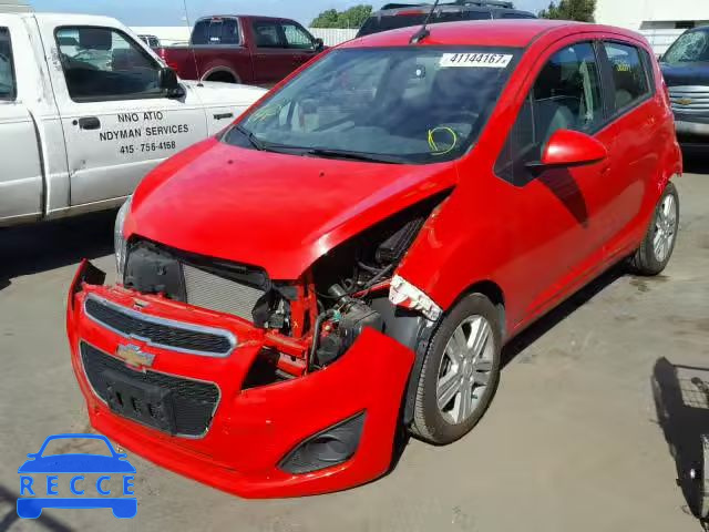 2014 CHEVROLET SPARK KL8CD6S96EC536725 image 1