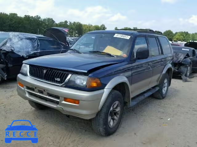 1999 MITSUBISHI MONTERO JA4MT31H4XP034176 image 1