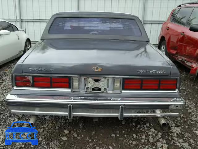 1987 CHEVROLET CAPRICE 1G1BU51H7H9165543 image 9