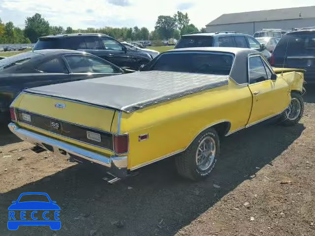 1969 CHEVROLET EL CAMINO 136809K415638 зображення 3