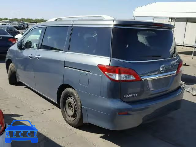 2012 NISSAN QUEST JN8AE2KP6C9034279 зображення 2