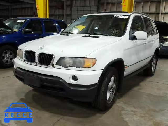 2002 BMW X5 5UXFA53552LP48321 зображення 1