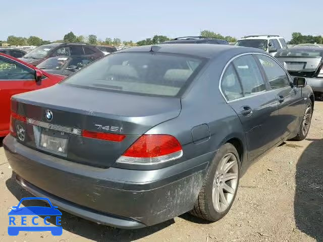 2002 BMW 745 WBAGL63442DP56513 зображення 3