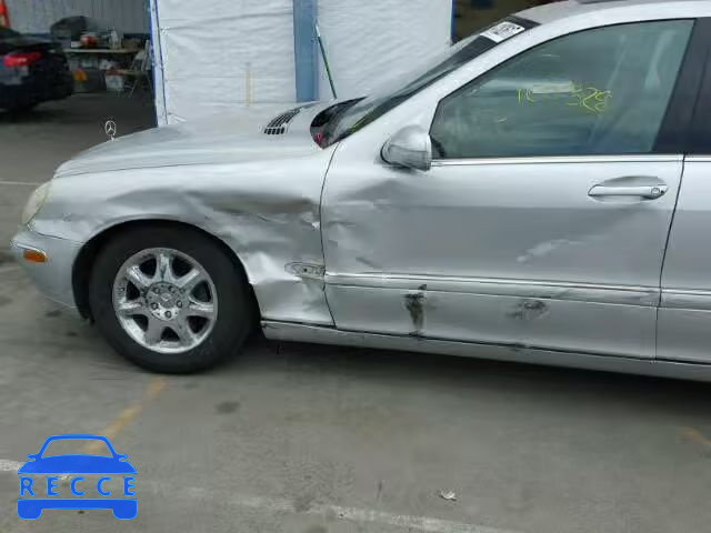 2001 MERCEDES-BENZ S WDBNG70J91A174243 image 8