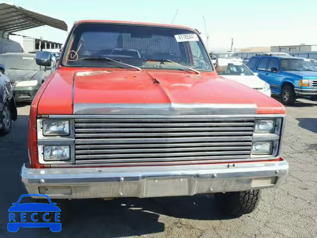 1981 CHEVROLET K10 1GCEK14L9BZ124275 зображення 9