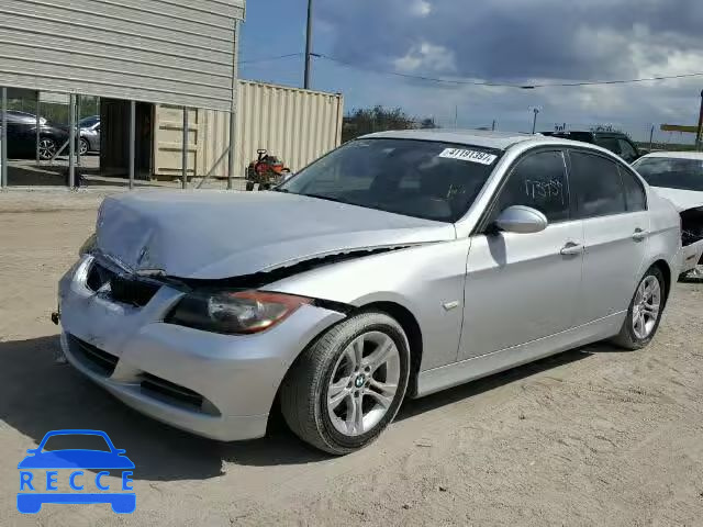 2008 BMW 328 WBAVA33528KX89552 зображення 1