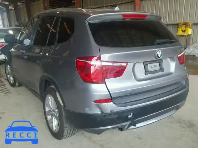 2014 BMW X3 5UXWX9C54E0D35837 image 2