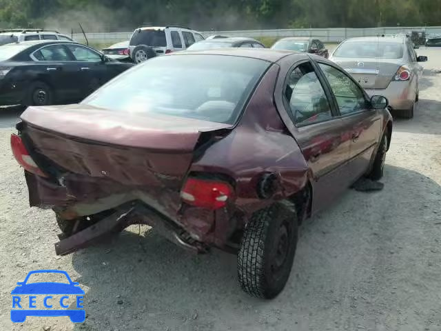 2001 DODGE NEON 1B3ES46C61D145161 image 3