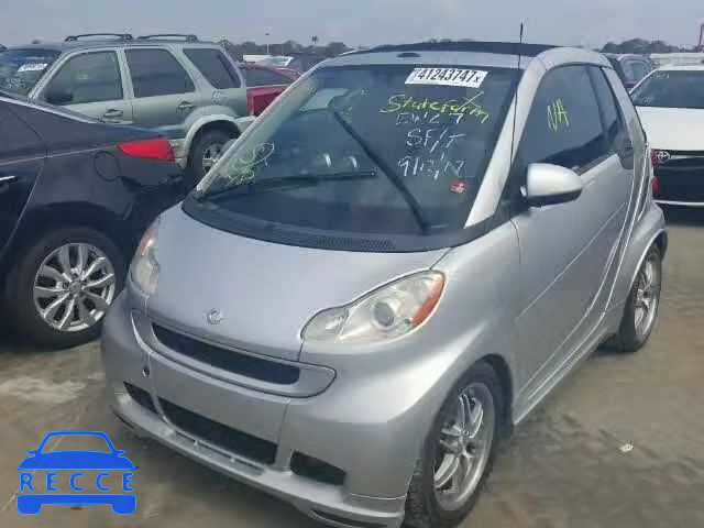 2009 SMART FORTWO WMEEK31X69K257020 image 1