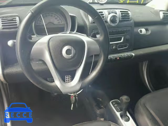 2009 SMART FORTWO WMEEK31X69K257020 зображення 8