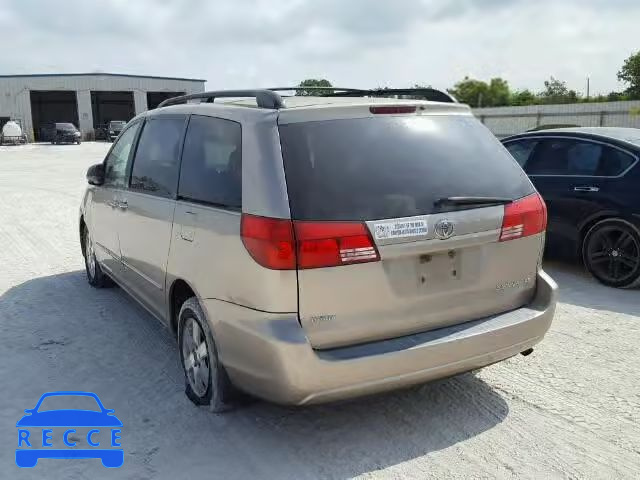 2004 TOYOTA SIENNA 5TDZA23C34S007310 image 2