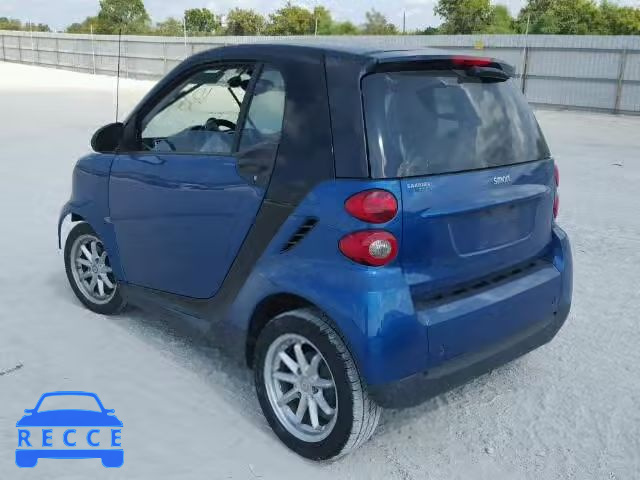 2008 SMART FORTWO WMEEJ31X38K105004 image 2