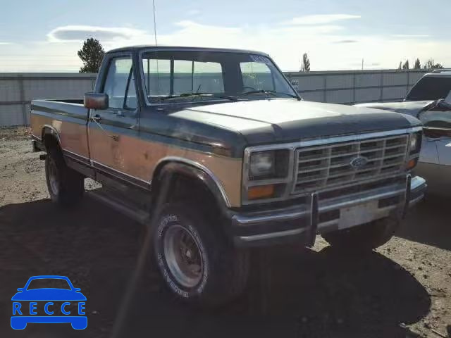 1986 FORD F250 2FTHF26H6GCB52636 image 0